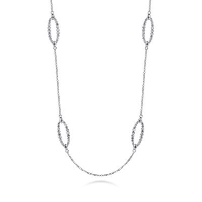 Sterling Silver Bujukan Station Necklace